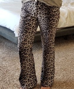 MOSCHINO JEANS animal print pants